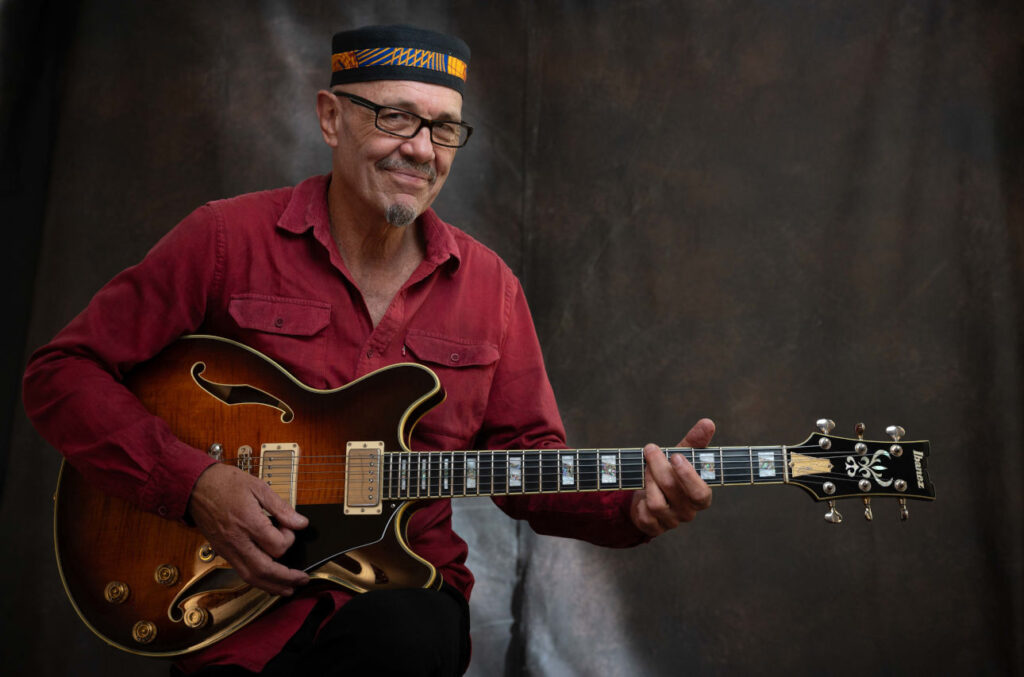 Marius Botha, guitarist and producer at The Headroom, Durban, South Africa